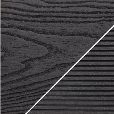 composite decking Bruggan Elegant Light 3D Anthracite