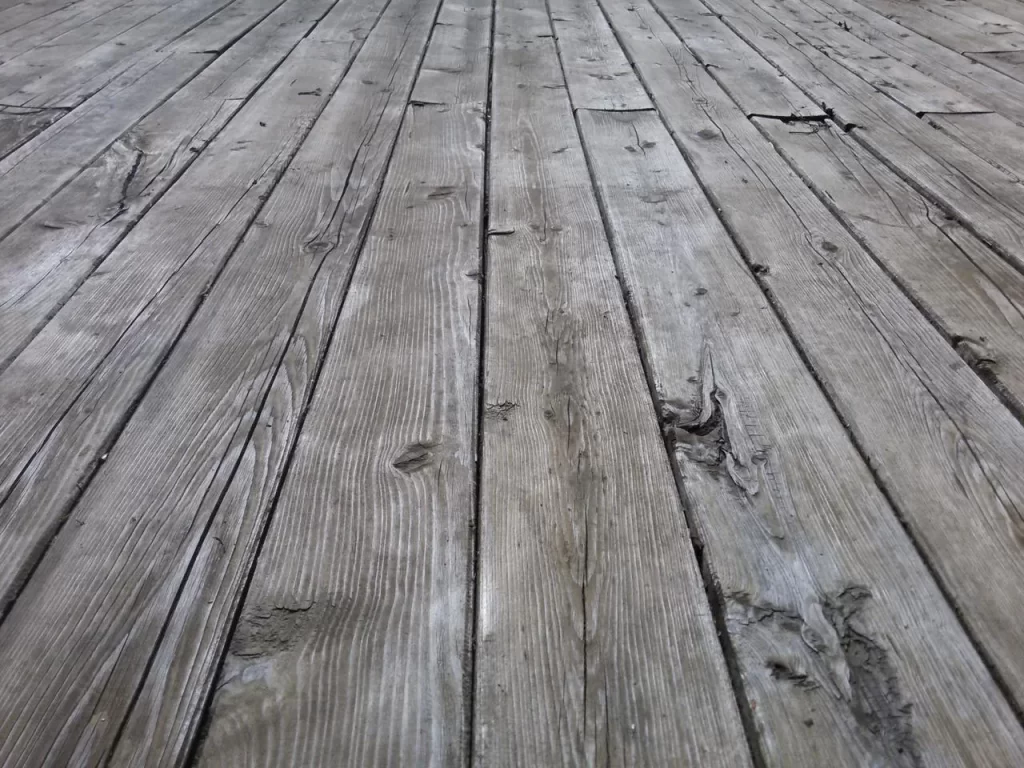 Alte Holzterrasse