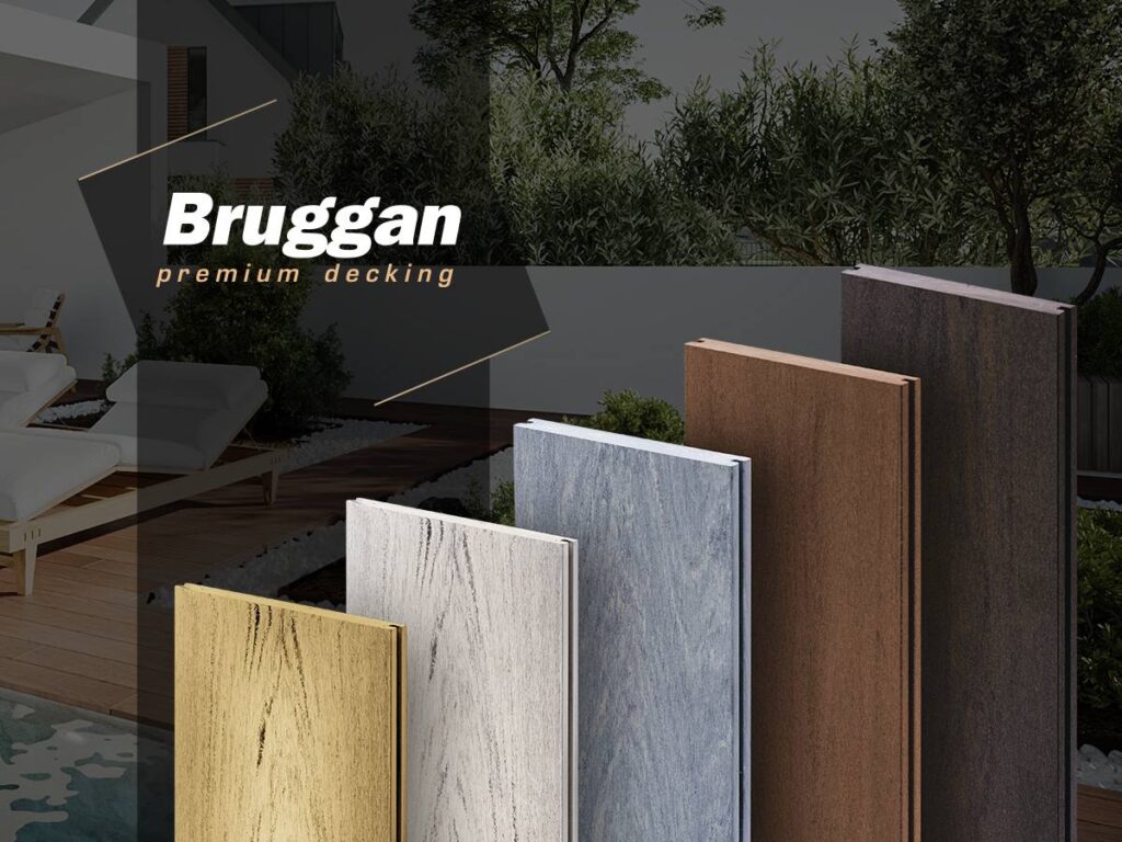 Bruggan Multicolor decking board color palette