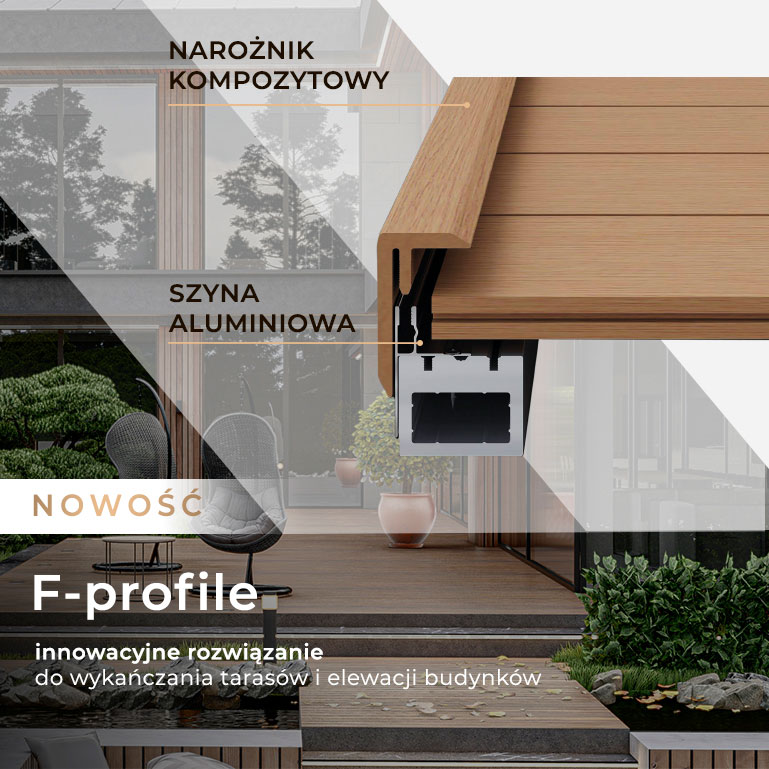Narożnik kompozytowy F-Profile