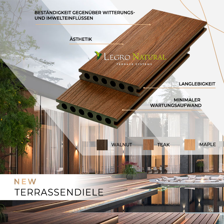 New Terrassendiele Legro Ultra Natural