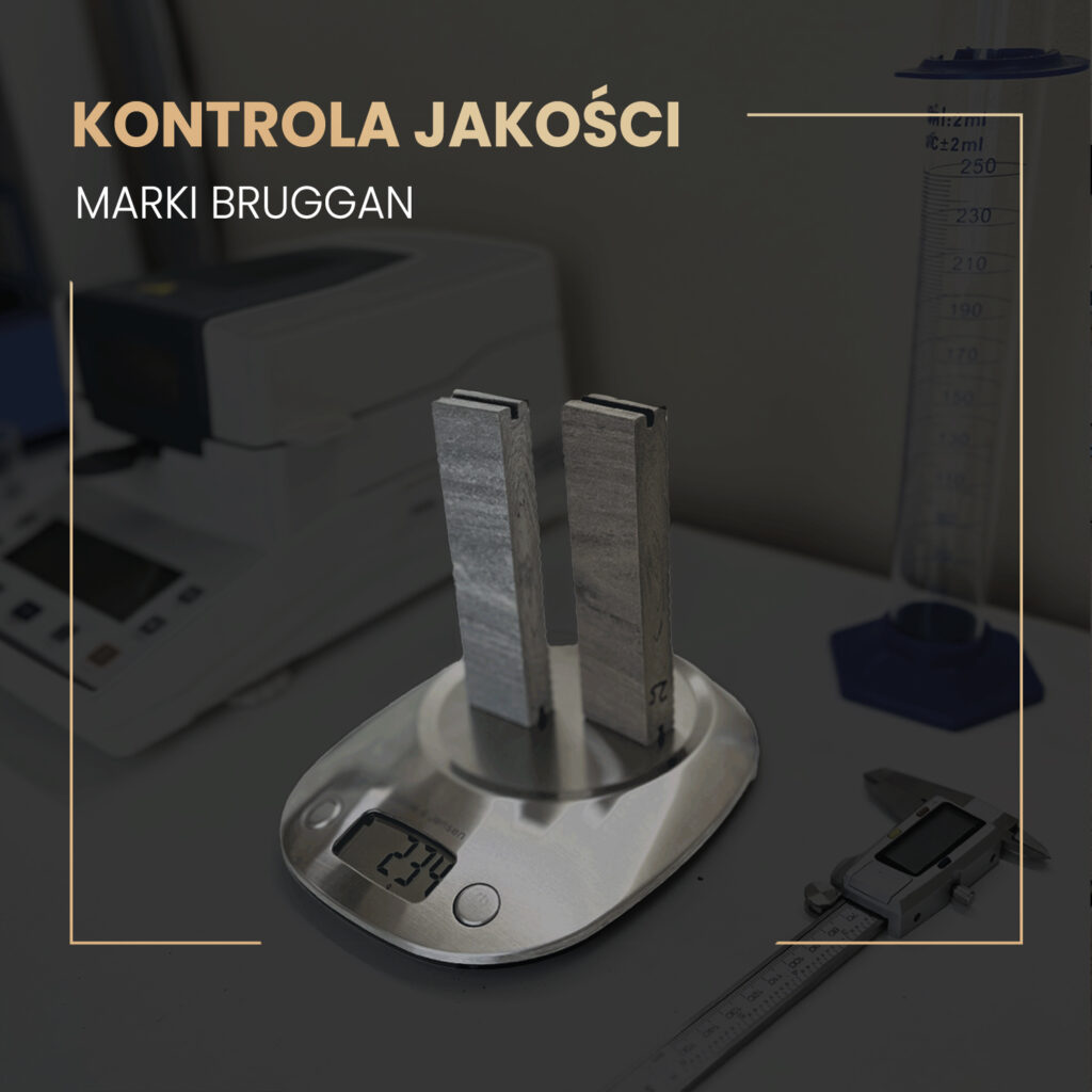 Kontrola jakości desek tarasowych Bruggan