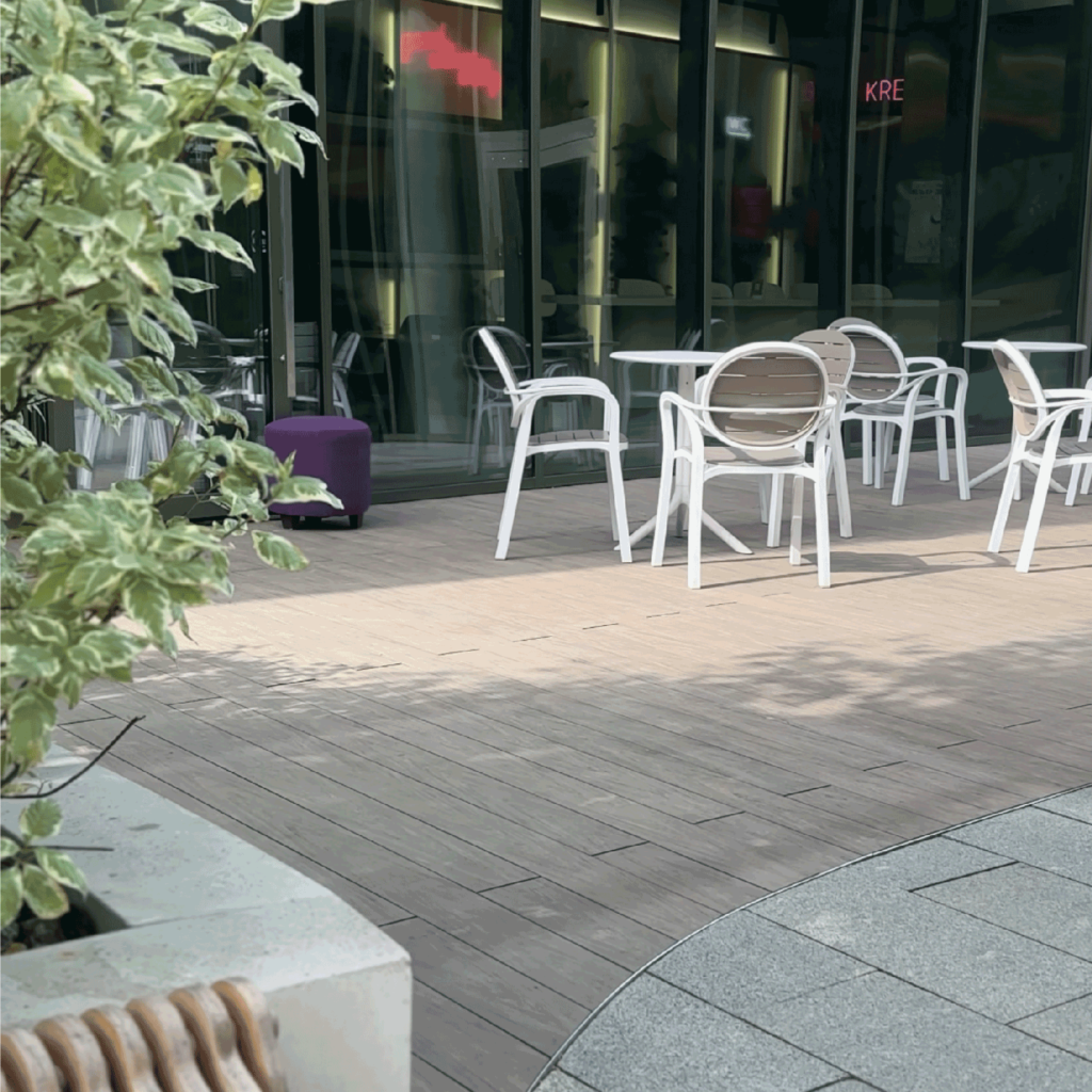 Projekte der Saison. Die schönsten und einzigartigsten Terrassen aus Verbundplatten von Woodplast.