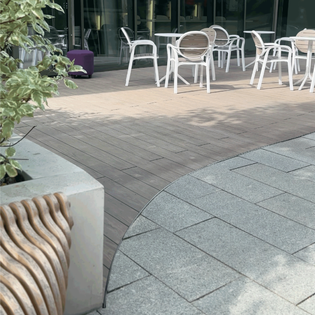 Projekte der Saison. Die schönsten und einzigartigsten Terrassen aus Verbundplatten von Woodplast.