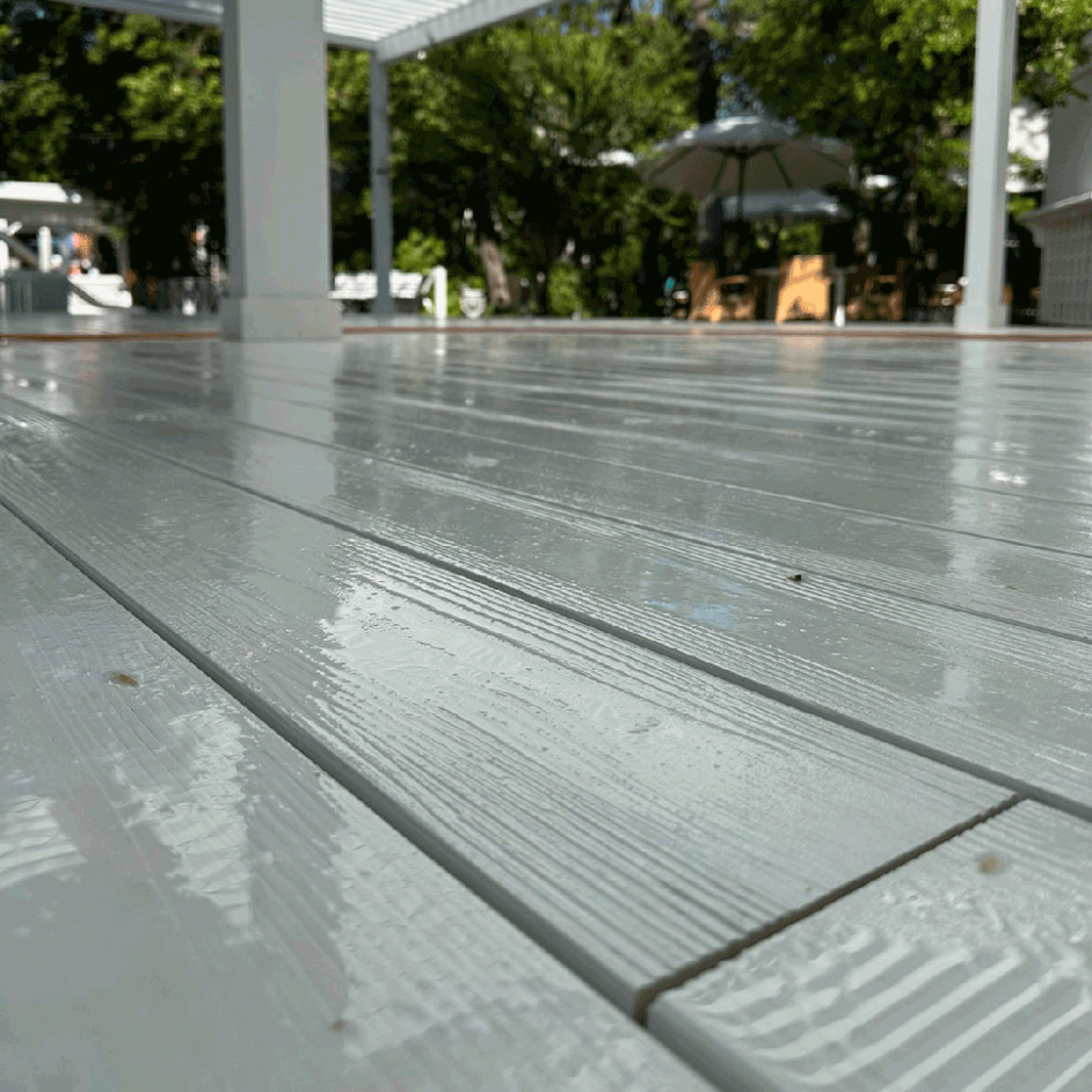 Projekte der Saison. Die schönsten und einzigartigsten Terrassen aus Verbundplatten von Woodplast. Teil 2