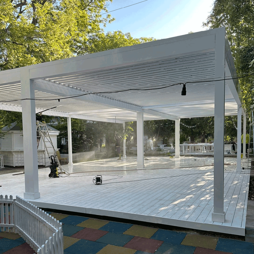 Projekte der Saison. Die schönsten und einzigartigsten Terrassen aus Verbundplatten von Woodplast. Teil 2