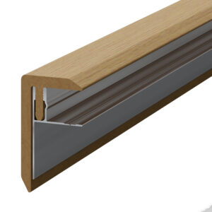 Gama akcesoriów do tarasów. F profil 03 (maple)