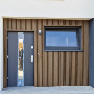 Варианты использования фасадного профиля Legro Wall Panels. Фасадный декор.