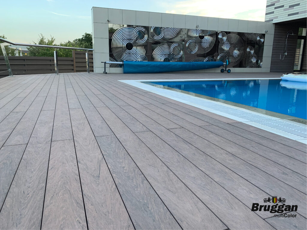 Die beliebtesten Terrassendielen-Farben von Bruggan. Bruggan Multicolor Wenge.