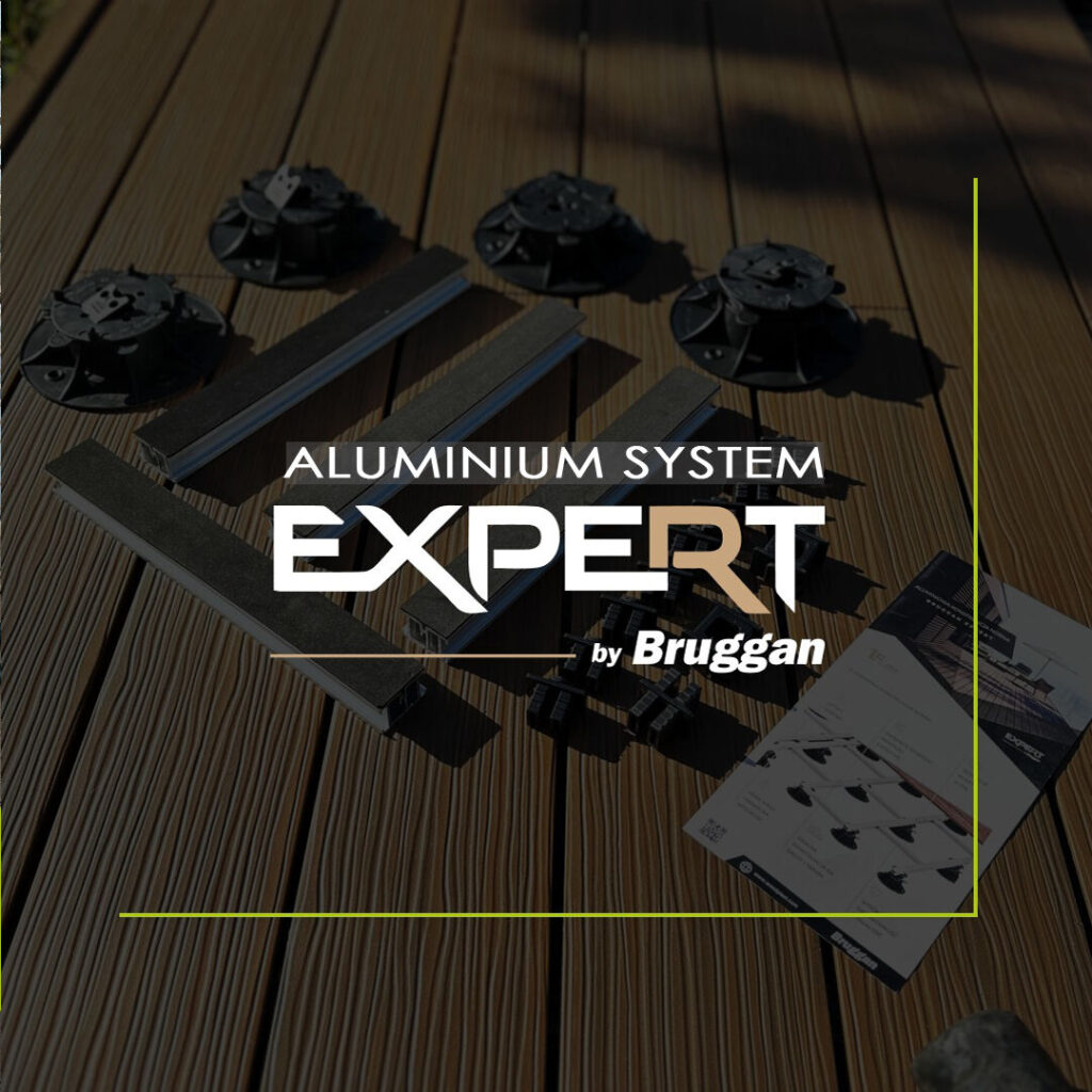 Die verbesserte Aluminium-Terrassensystem Bruggan Expert