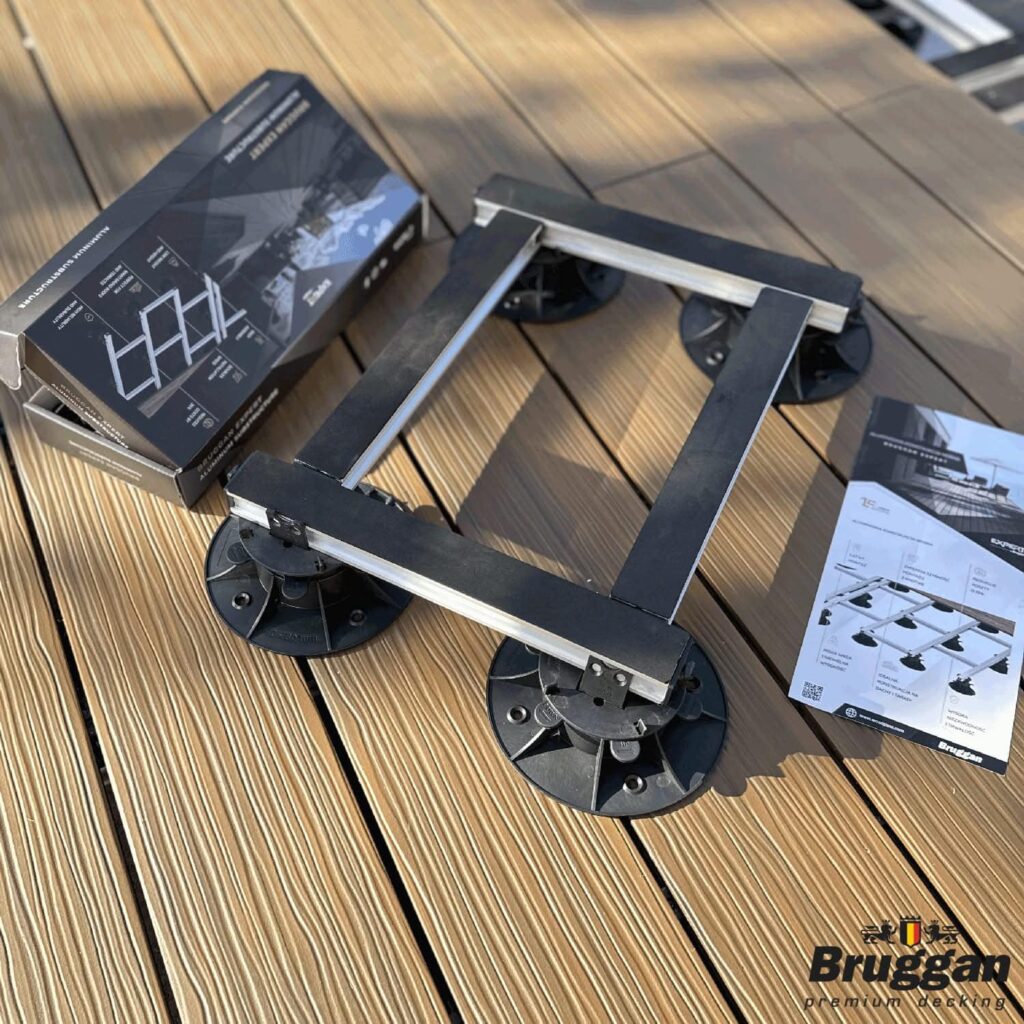 Die verbesserte Aluminium-Terrassensystem Bruggan Expert