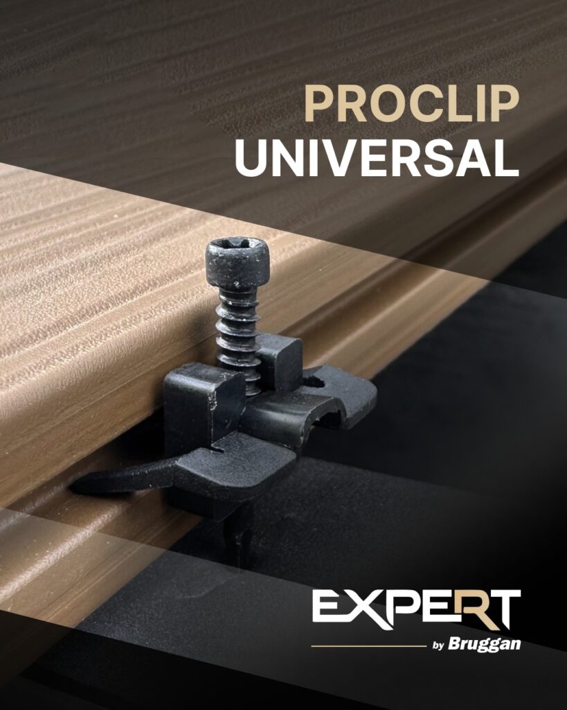 Klipsy DECKFIX MULTICOLOR i PROCLIP UNIVERSAL. Zupełnie nowe podejście do systemów montażu tarasów.