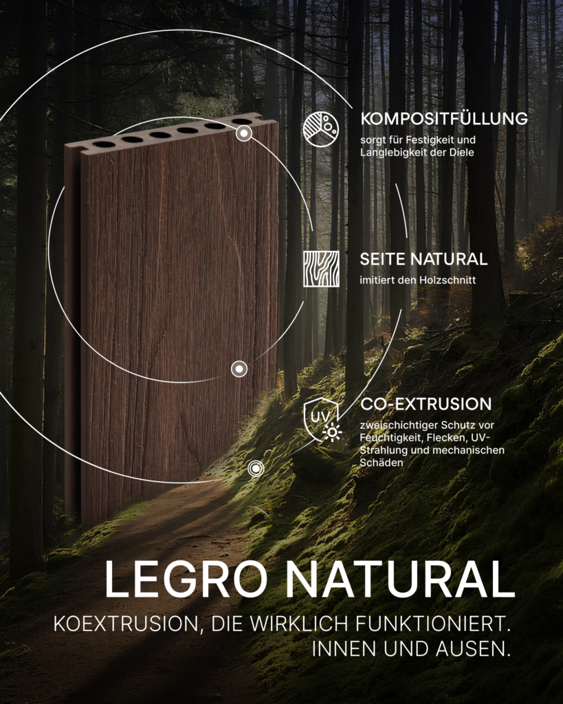 Legro Dunes — echte Koextrusion, die funktioniert