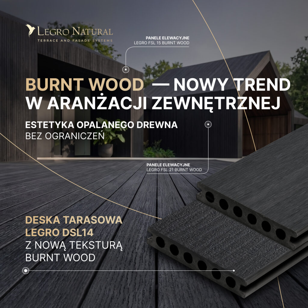 Deska Legro Burnt Wood